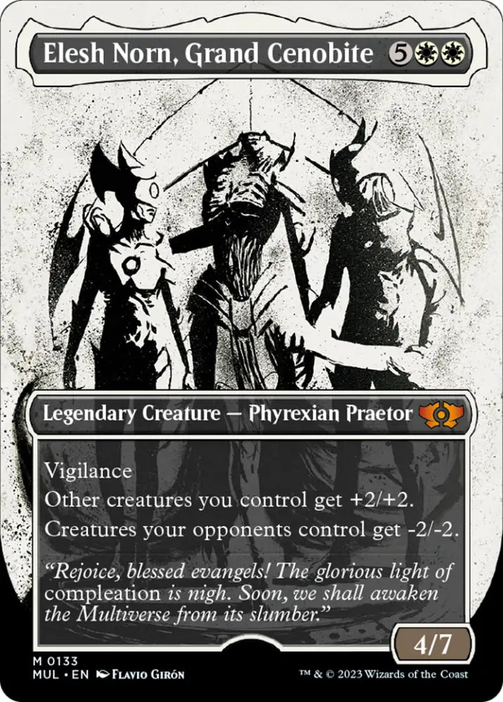 Elesh Norn Grand Cenobite (Halo Foil) [Multiverse Legends] - MTG Single