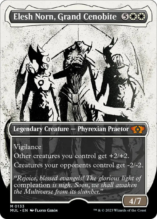 Elesh Norn Grand Cenobite (Halo Foil) [Multiverse Legends] - MTG Single