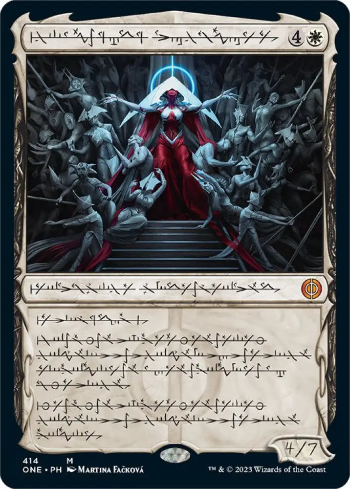 Elesh Norn Mother of Machines (Phyrexian) [Phyrexia: All Will Be One] - MTG Single