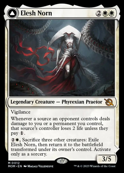 Elesh Norn // The Argent Etchings [March of the Machine] - MTG Single