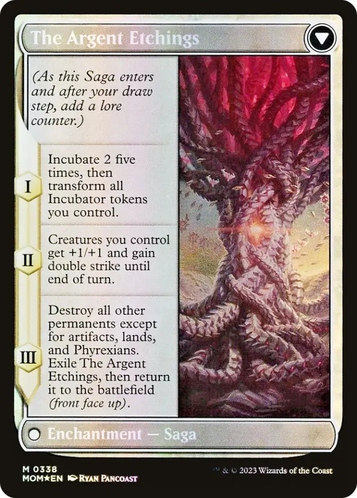 Elesh Norn // The Argent Etchings (Serialized) [March of the Machine] - MTG Single
