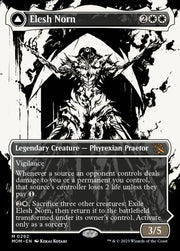 Elesh Norn // The Argent Etchings (Showcase Planar Booster Fun) [March of the Machine] - MTG Single