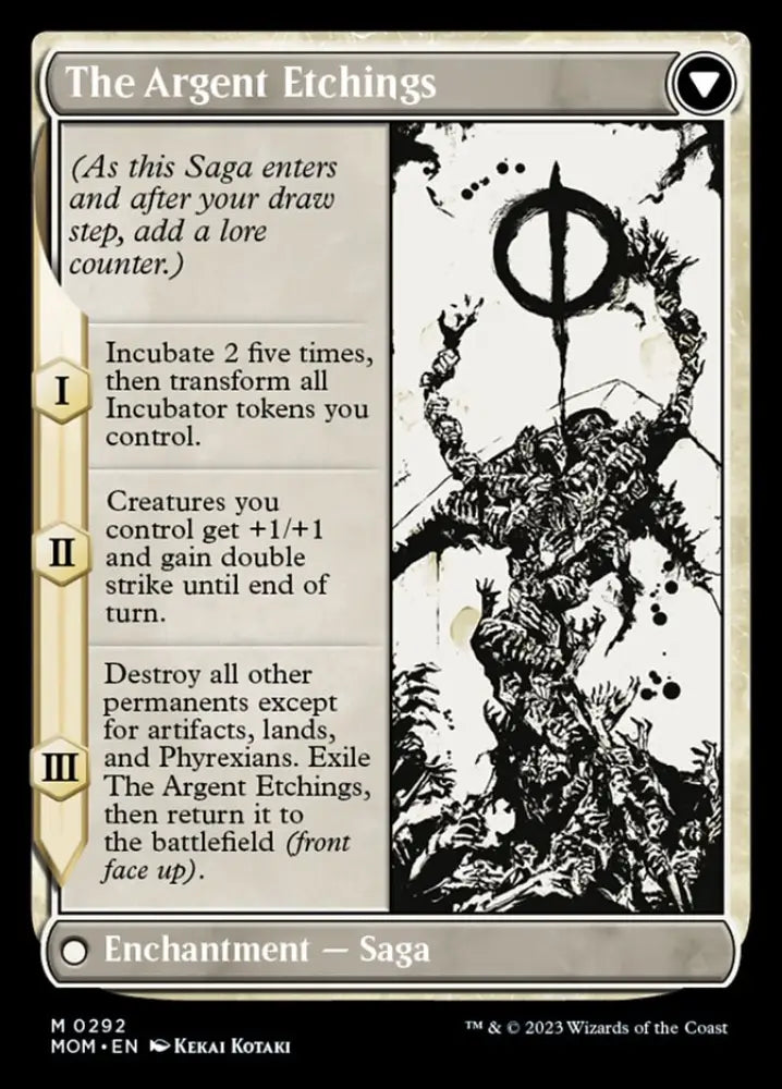 Elesh Norn // The Argent Etchings (Showcase Planar Booster Fun) [March of the Machine] - MTG Single