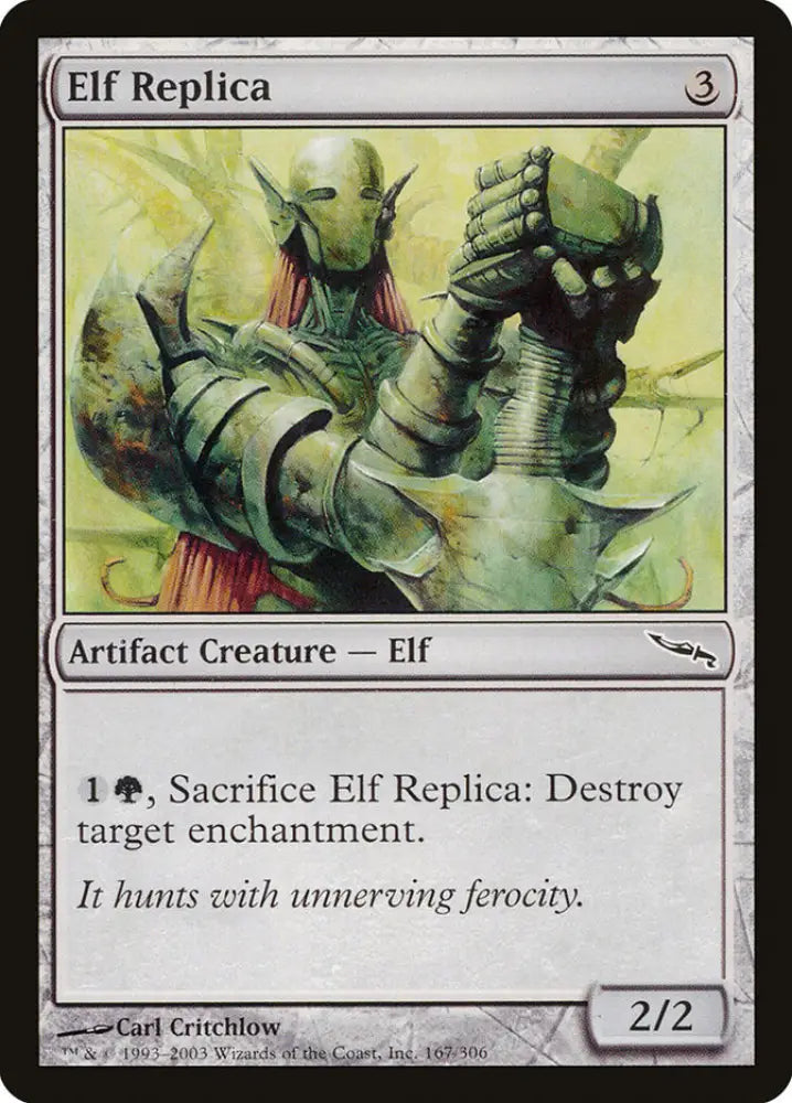 Elf Replica [Mirrodin] - MTG Single