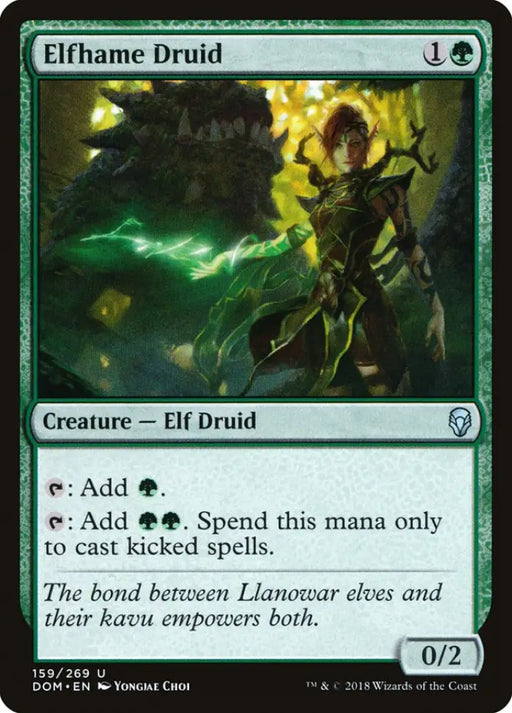 Elfhame Druid [Dominaria] - MTG Single