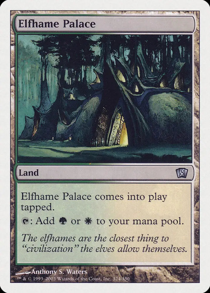 Elfhame Palace (324) [Eighth Edition] - MTG Single