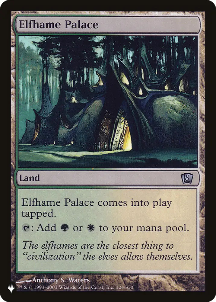 Elfhame Palace [The List] - MTG Single