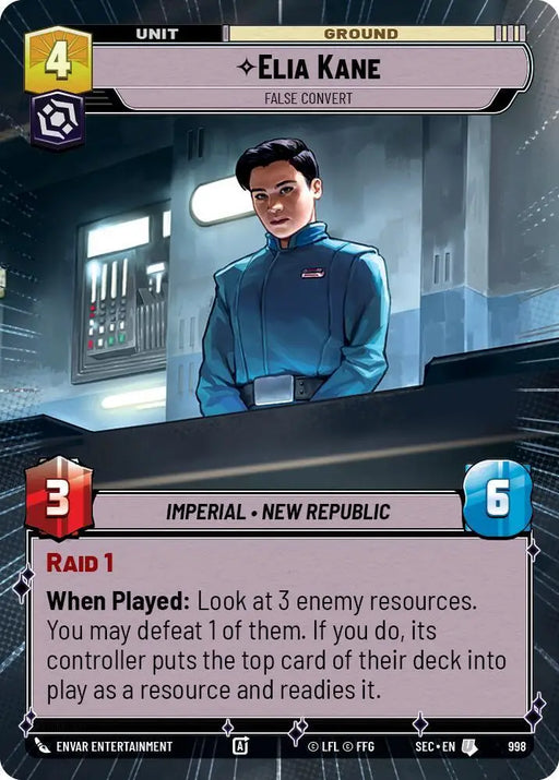 Elia Kane - False Convert (Hyperspace Foil) (998) [Secrets of Power]