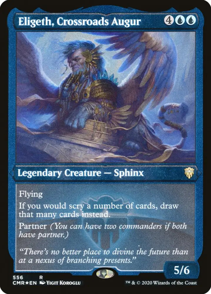 Eligeth Crossroads Augur (Etched) [Commander Legends] - MTG Single