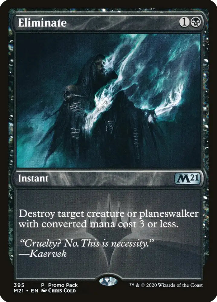 Eliminate (Promo Pack) [Core Set 2021 Promos] - MTG Single