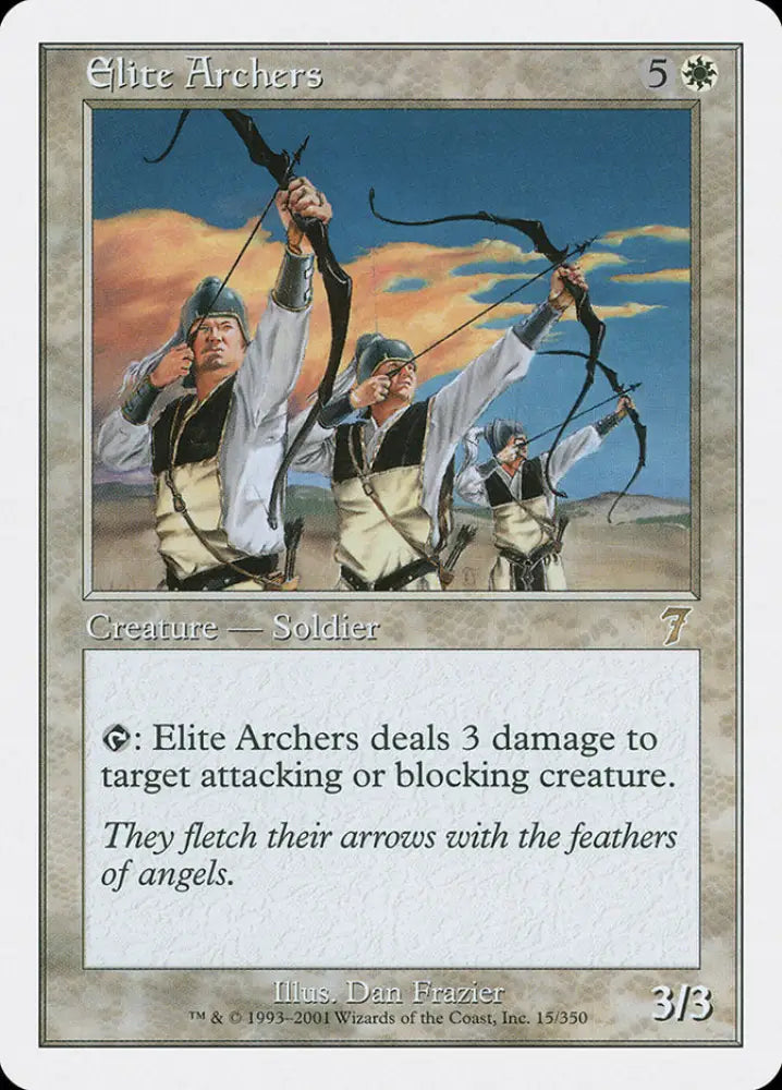 Elite Archers [Seventh Edition] - MTG Single