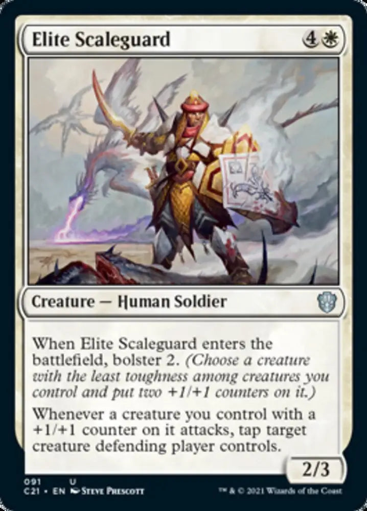 Elite Scaleguard [Commander 2021] - MTG Single