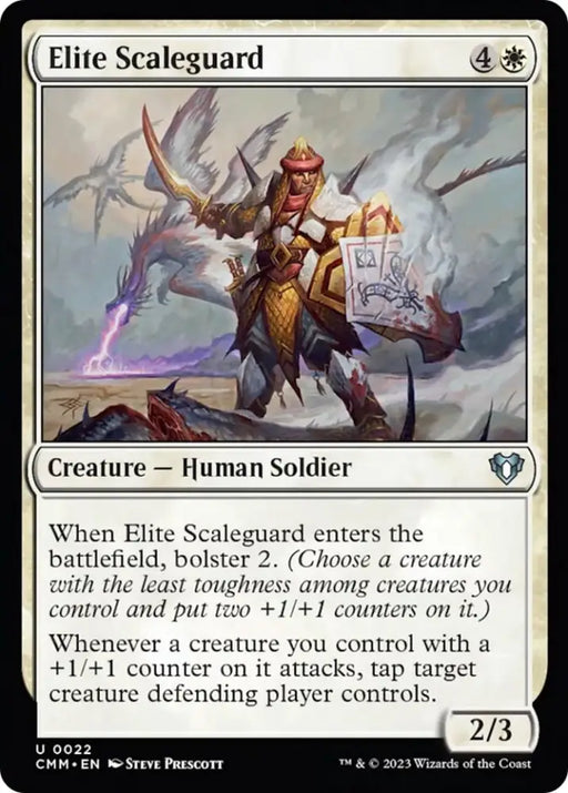 Elite Scaleguard [Commander Masters] - MTG Single