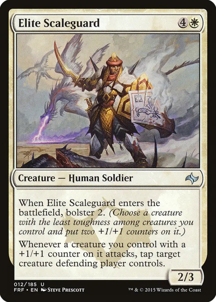 Elite Scaleguard [Fate Reforged] - MTG Single