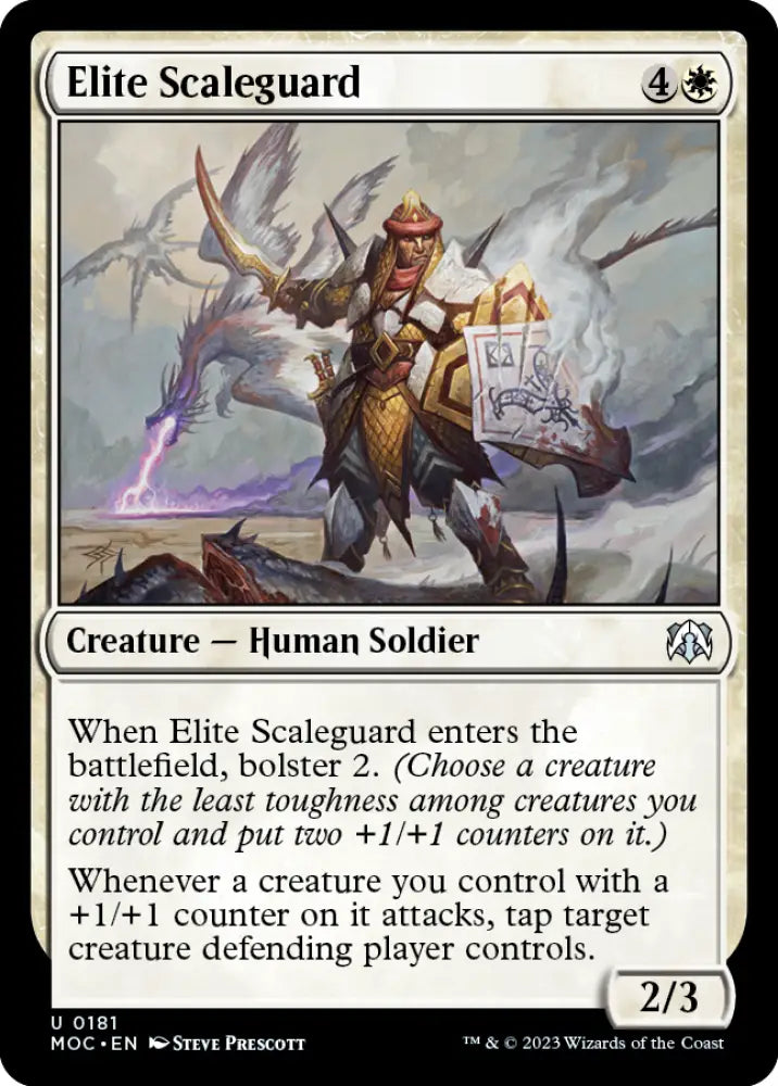 Elite Scaleguard [March of the Machine Commander] - MTG Single