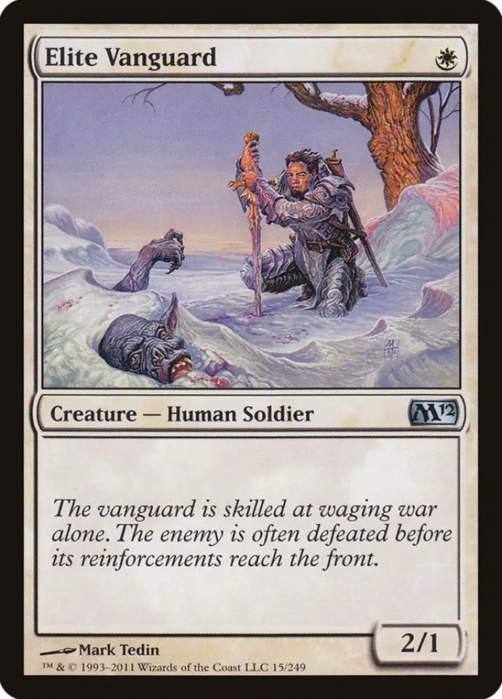 Elite Vanguard [Magic 2012] - MTG Single