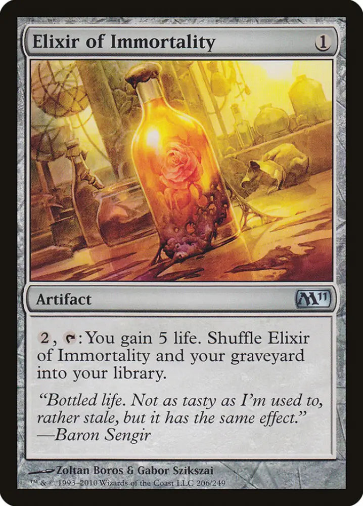 Elixir of Immortality [Magic 2011] - MTG Single
