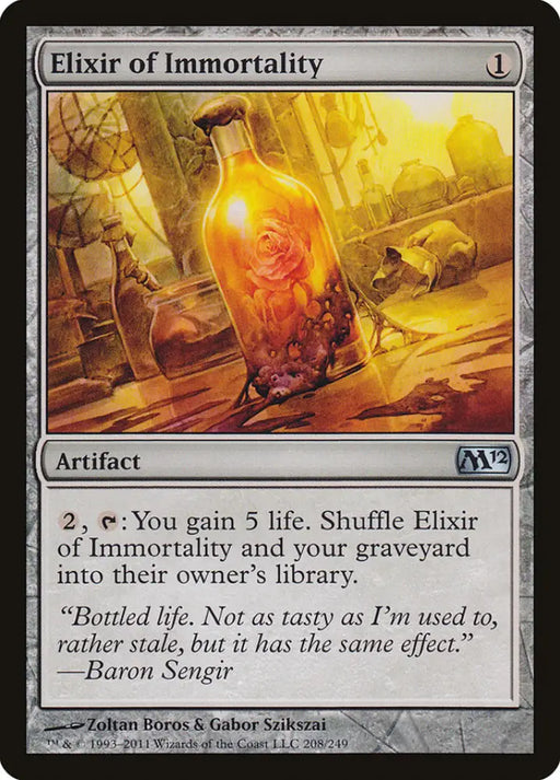 Elixir of Immortality [Magic 2012] - MTG Single
