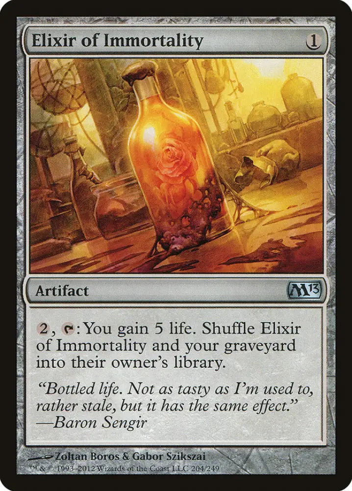 Elixir of Immortality [Magic 2013] - MTG Single