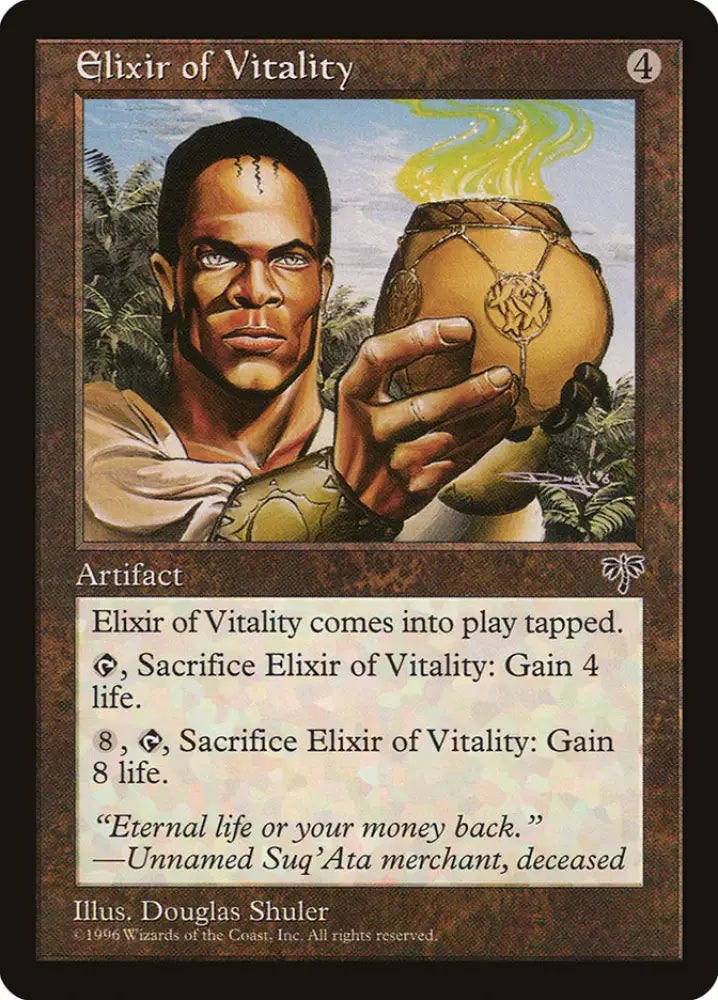 Elixir of Vitality [Mirage] - MTG Single