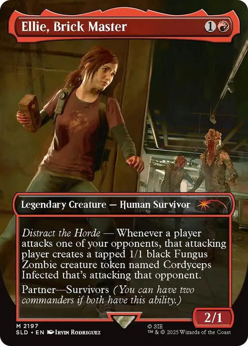 Ellie, Brick Master (2197) [Secret Lair Drop]