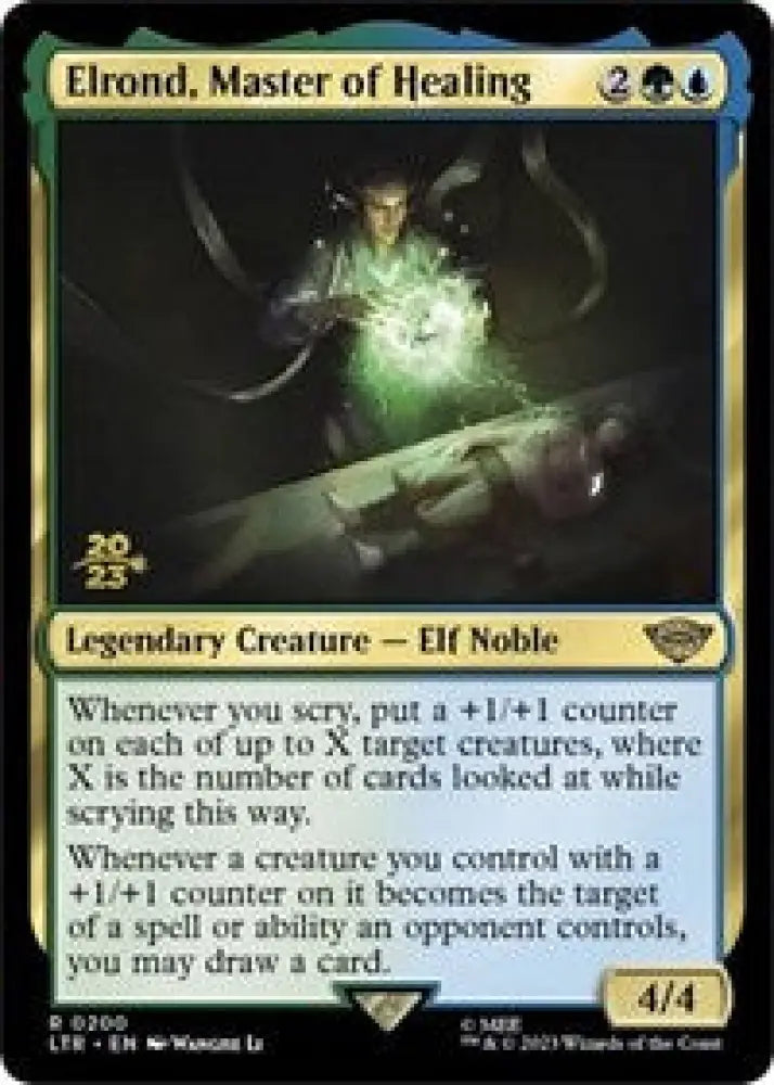 Elrond, Master of Healing (200) [Prerelease Cards]