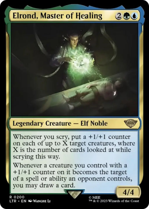 Elrond Master of Healing [The Lord of the Rings: Tales of Middle-Earth] - MTG Single