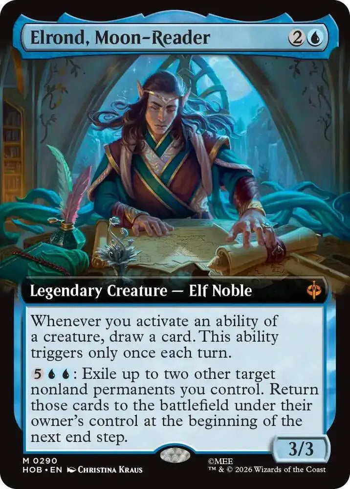 Elrond, Moon-Reader (Extended Art) (290) [The Hobbit]