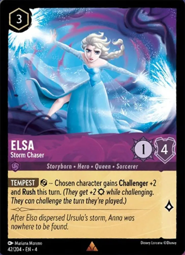 Elsa - Storm Chaser (42/204) [Ursula’s Return] - Lorcana Single