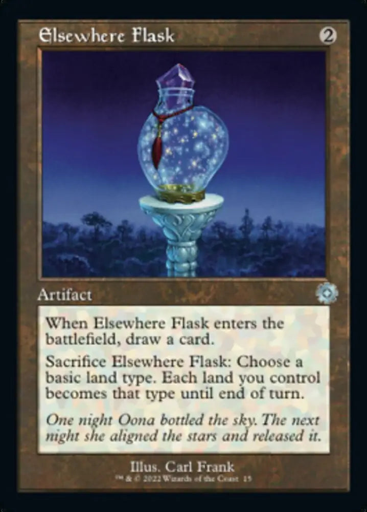 Elsewhere Flask (Retro) [The Brothers’ War Retro Artifacts] - MTG Single