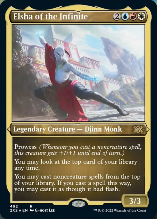 Elsha of the Infinite (Foil Etched) [Double Masters 2022] - MTG Single