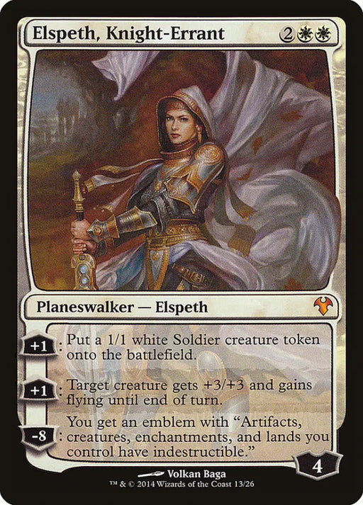 Elspeth Knight-Errant [Modern Event Deck 2014] - MTG Single