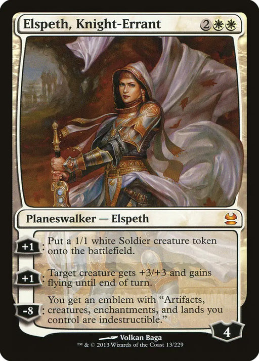 Elspeth Knight-Errant [Modern Masters] - MTG Single