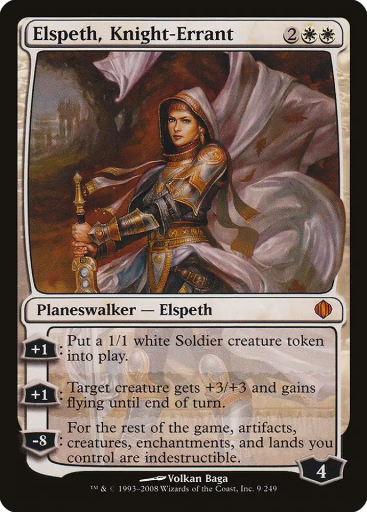 Elspeth Knight-Errant [Shards of Alara] - MTG Single