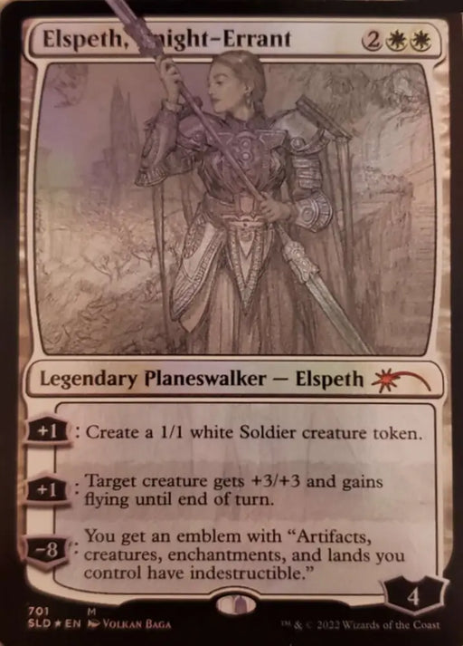 Elspeth Knight-Errant (Sketch) [Secret Lair Drop Promos] - MTG Single
