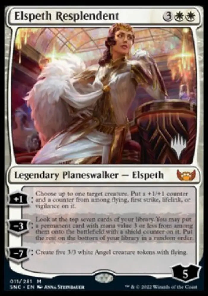 Elspeth Resplendent (Promo Pack) [Streets of New Capenna Promos] - MTG Single
