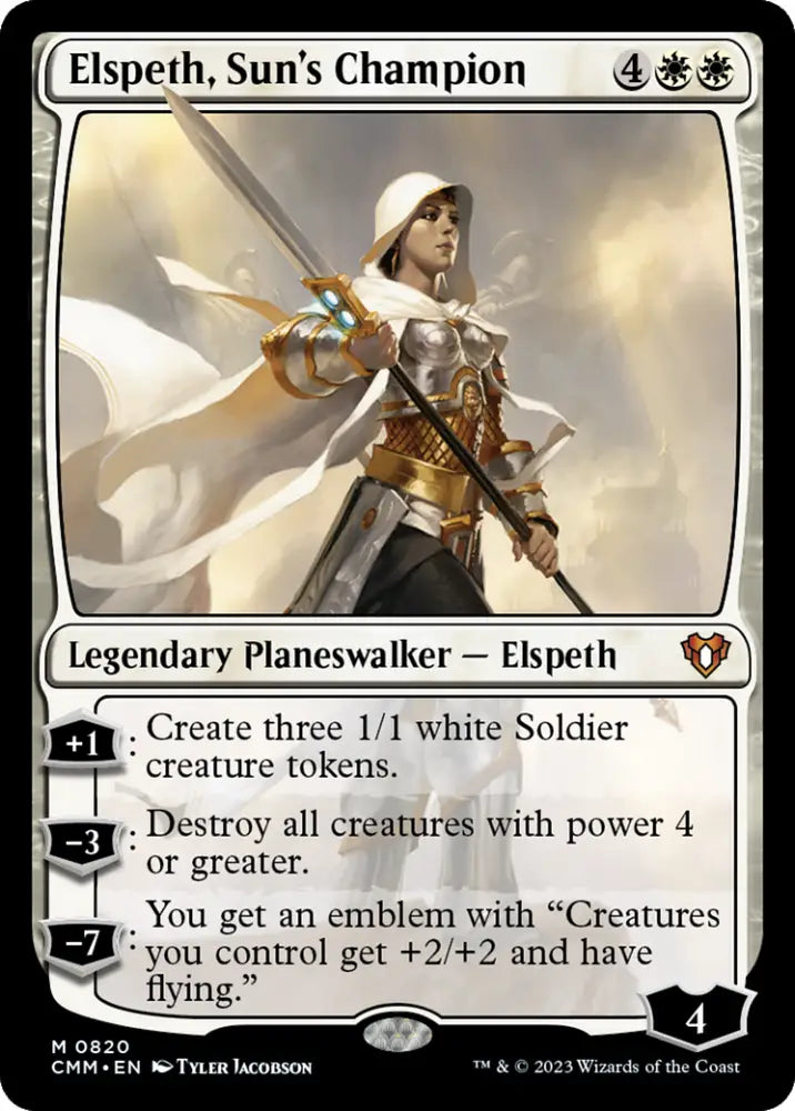 Elspeth Sun’s Champion [Commander Masters] - MTG Single
