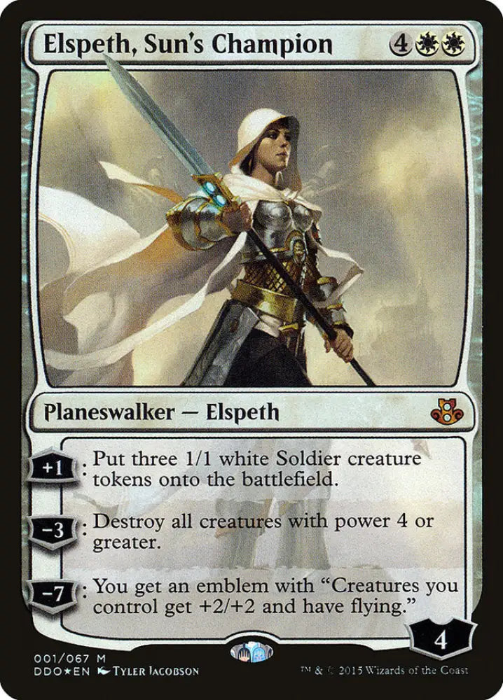 Elspeth Sun’s Champion [Duel Decks: Elspeth vs. Kiora] - MTG Single