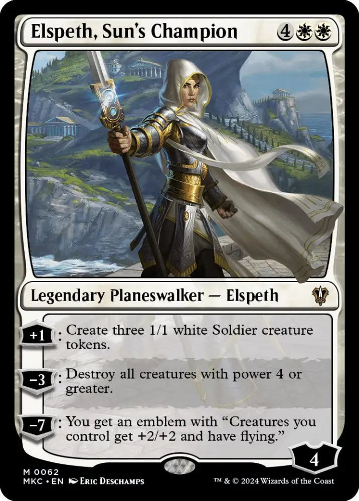 Elspeth Sun’s Champion [Murders at Karlov Manor Commander] - MTG Single