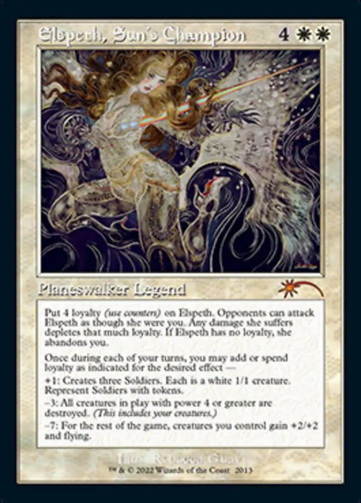 Elspeth Sun’s Champion (Retro) (2013) [Secret Lair 30th Anniversary Countdown Kit] - MTG Single