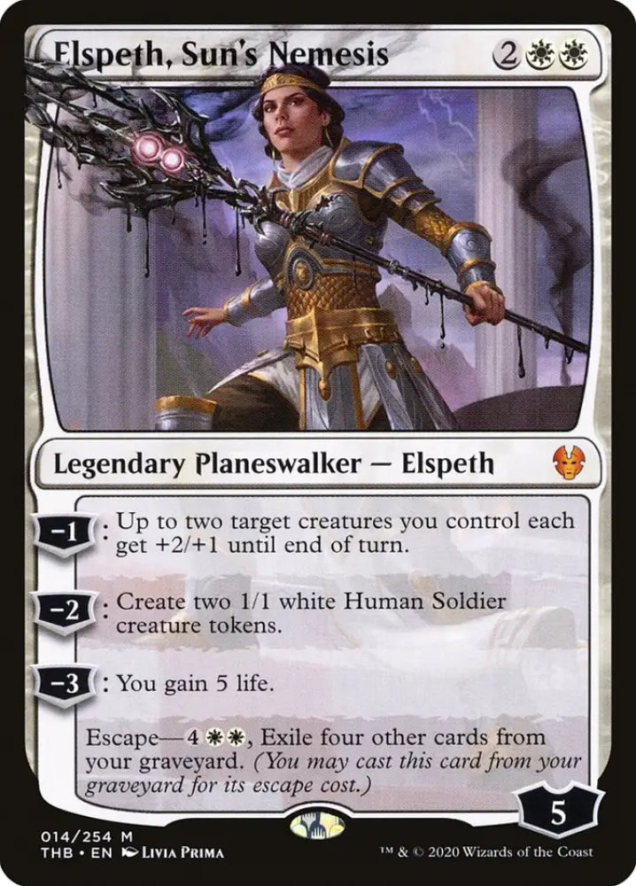 Elspeth Sun’s Nemesis [Theros Beyond Death] - MTG Single