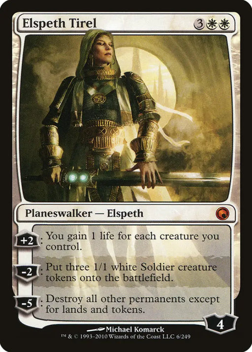 Elspeth Tirel [Scars of Mirrodin] - MTG Single