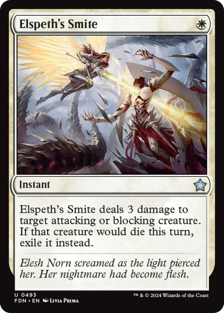 Elspeth’s Smite [Foundations] - MTG Single
