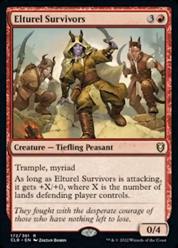Elturel Survivors [Commander Legends: Battle for Baldur’s Gate] - MTG Single