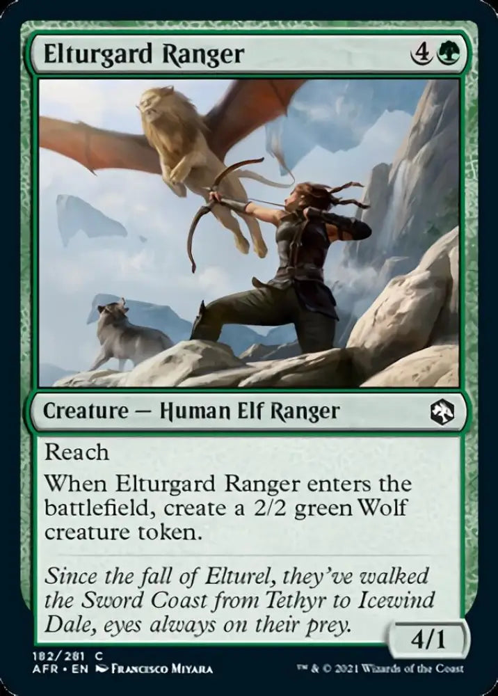 Elturgard Ranger [Dungeons & Dragons: Adventures in the Forgotten Realms] - MTG Single