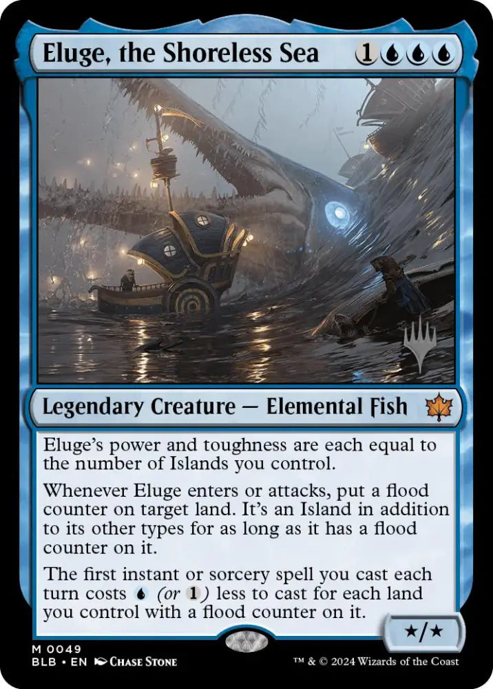 Eluge the Shoreless Sea (Promo Pack) [Bloomburrow Promos] - MTG Single