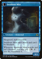 Elusive Tormentor // Insidious Mist (Buy-A-Box) [Shadows over Innistrad Promos] - MTG Single
