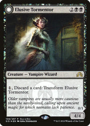 Elusive Tormentor // Insidious Mist (Buy-A-Box) [Shadows over Innistrad Promos] - MTG Single