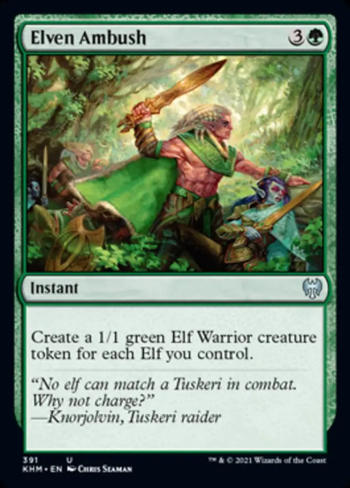 Elven Ambush [Kaldheim] - MTG Single
