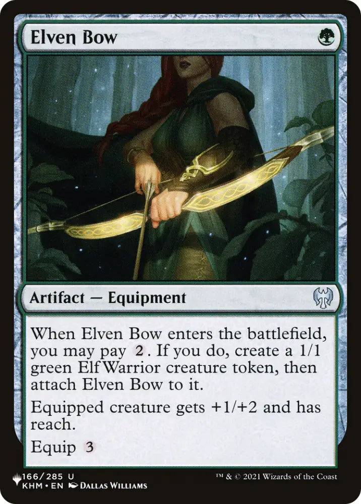 Elven Bow [The List] - MTG Single